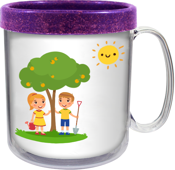 Imagem de Caneca Térmica Infantil Green Colors 300ml CL