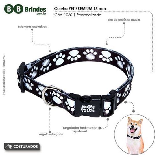 Imagem de Coleira PET PREMIUM 15mm