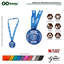Medalha redonda Ecológica P (6cm) PLASTICARIA