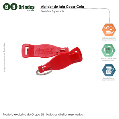 Imagem de ABRIDOR DE LATA COCA-COLA