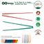 Par Hashis ecológico GREEN Fibras COLORS 21cm