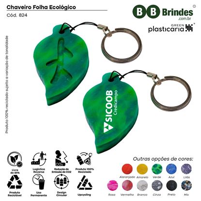 CHAVEIRO FOLHA ECOLÓGICO - PLASTICARIA