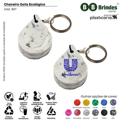 CHAVEIRO GOTA ECOLÓGICO - PLASTICARIA